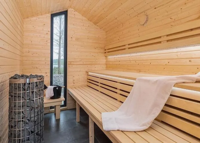 By Wise Ka With Sauna بيت للعطل